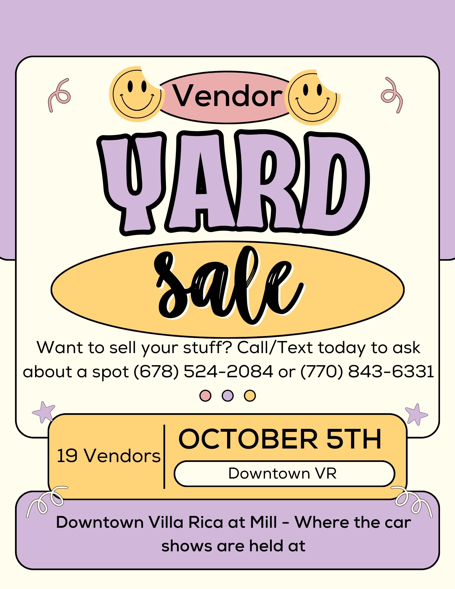 Community Yard Sale