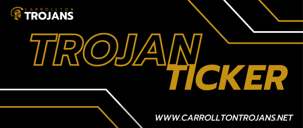 Carrollton Trojans Ticker for week of 09/23/24