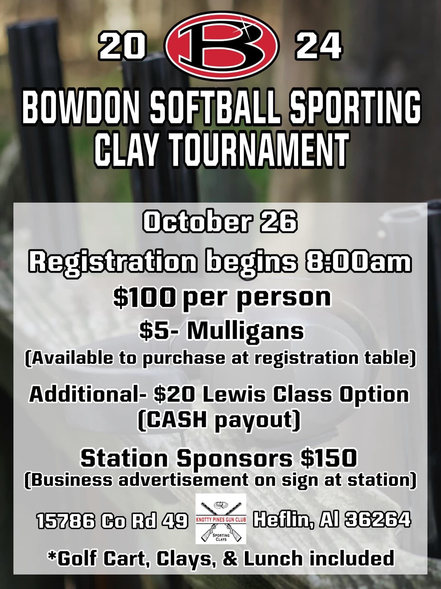 Sport Clay Tournament Fundraiser