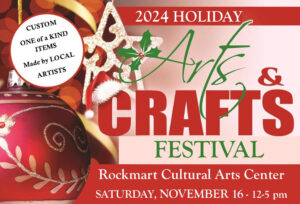 Rockmart cultural arts center holiday craft market