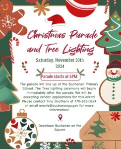 Buchanan Christmas Parade and tree lighting