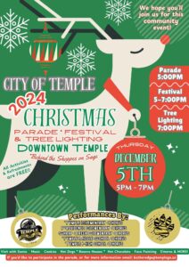 City of Temple Christmas Festival