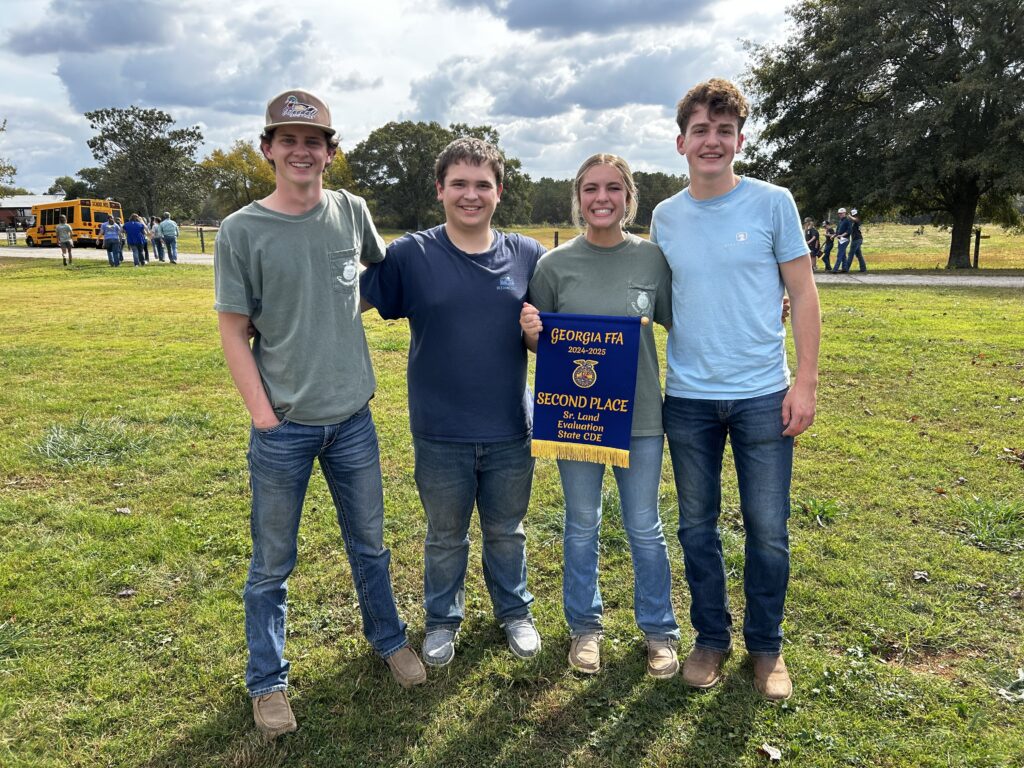 Central High School Land Evaluation Team State Winners