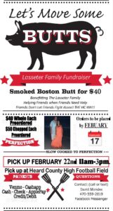 Boston Butt Fundraiser