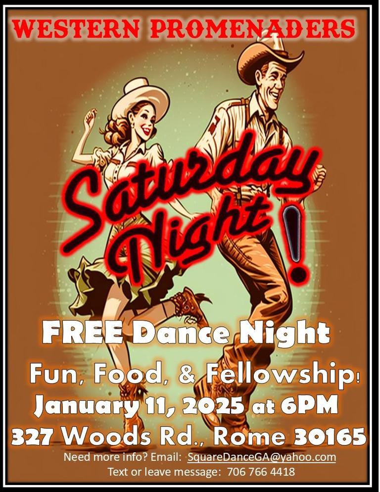 Rescheduled Free Dance Night