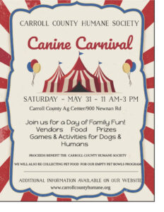 Carroll County Humane Society Canine Carnival